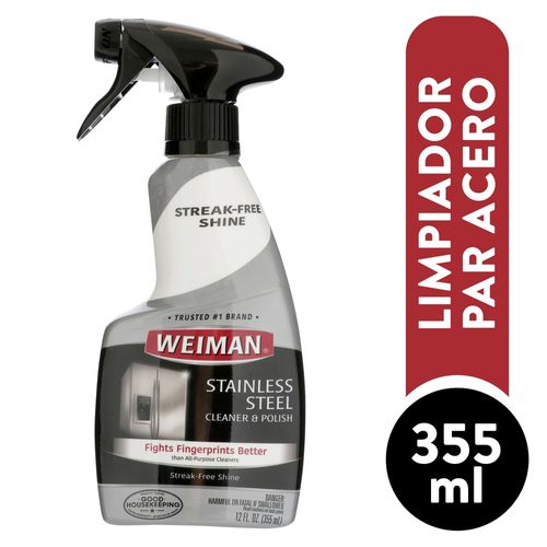 Limpiador Liquido Weiman Para Acero - 355 ml