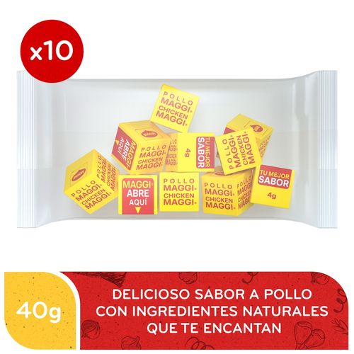Sazonador Maggi Cubito De Pollo - 40 g