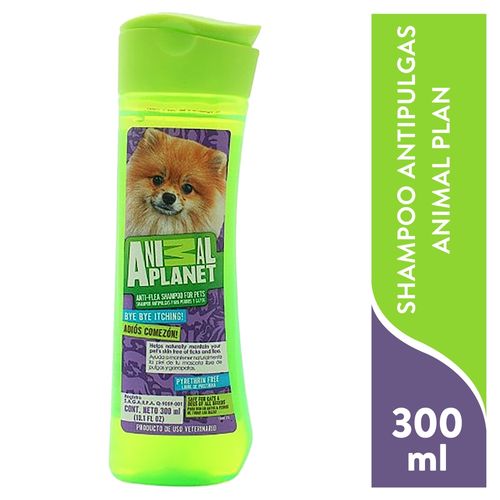 Shampoo Antipulgas Animal Planet300 ml