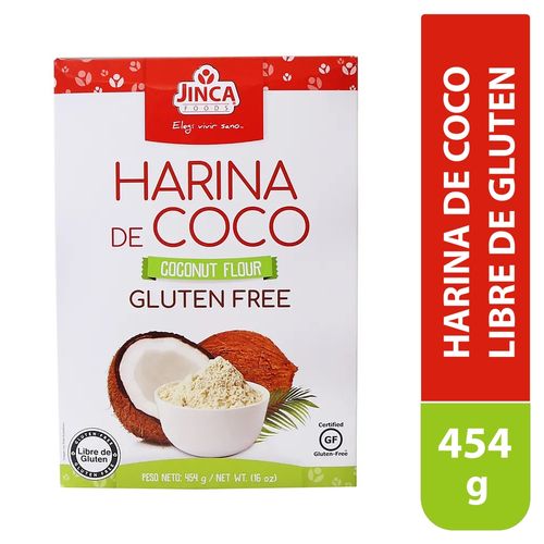 Harina De Coco Libre De Gluten 454 Gr