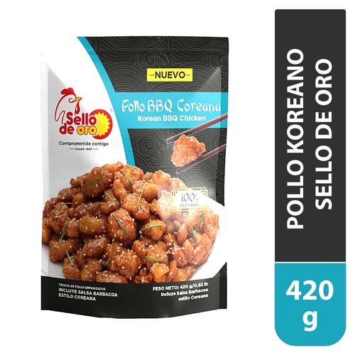 Pollo Koreano 420 G Sello De Oro
