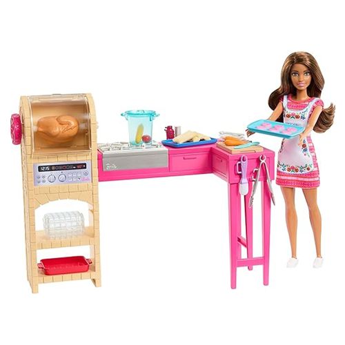 Muñeca Barbie recetas de la amistad crea y cocina con Teresa