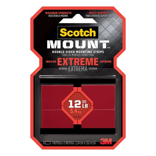 Tiras Cinta Montaje Scotch Extremo - 1 Ud