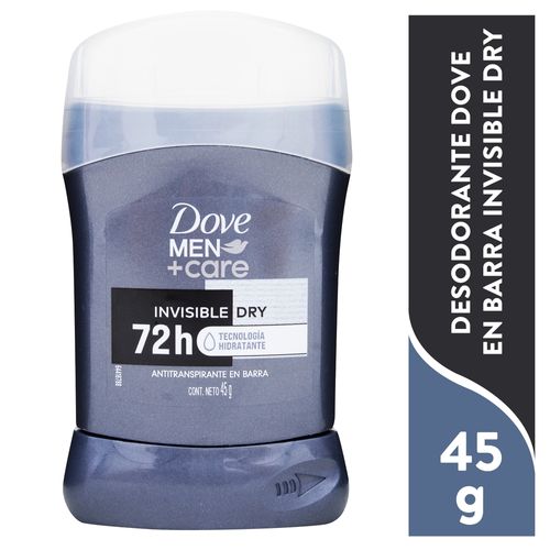 Desodorante Dove Men+Care Invisible Dry Barra - 45 g