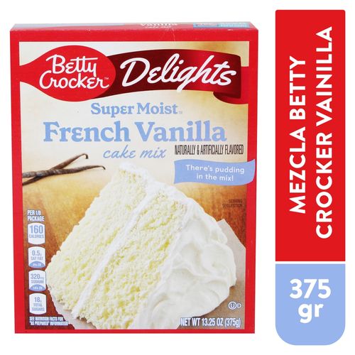 Mezcla Para Pastel Betty Crocker Vainilla - 375 g