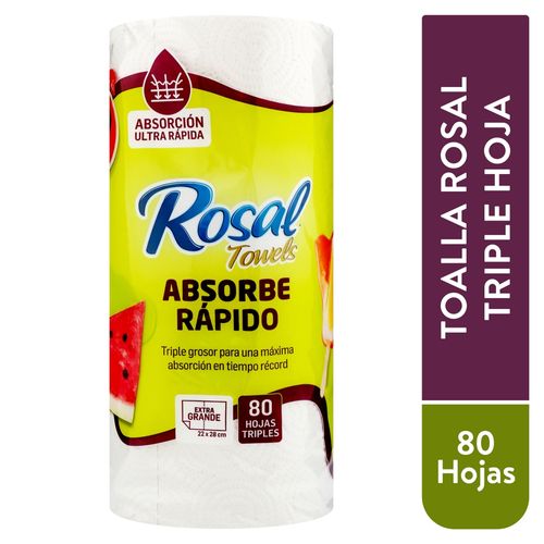 Toalla Rosal 80h 3p 1r