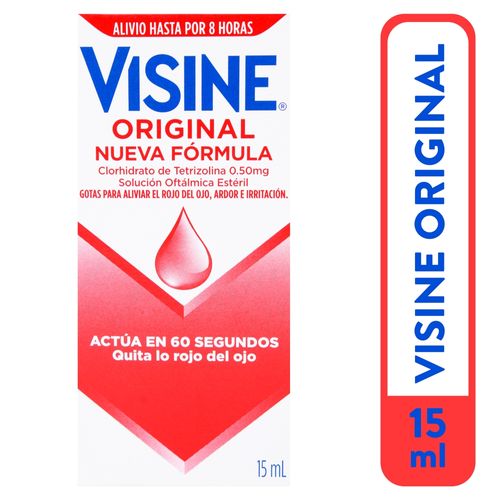 Solucion Oftalmolofica Visine 15 Ml Ea