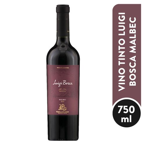 Vino Tint Luigi Bosca Malbec 750 ml