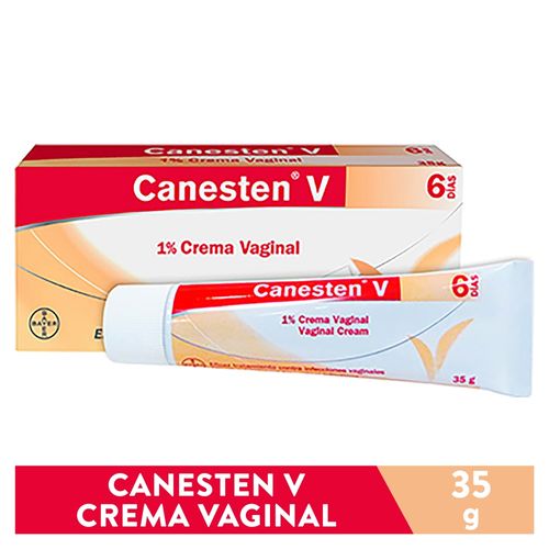 Crema Vaginal Canesten V Bayer 6 Aplicaciones - 35 g