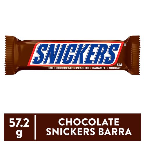 Chocolate Con Maní Snickers, Barra - 1.86 oz