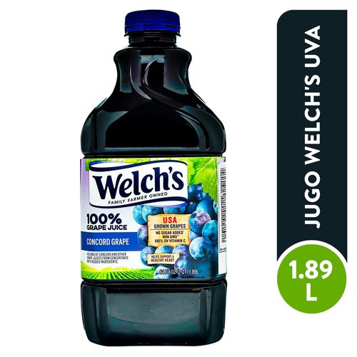 Jugo De Uva En Botella Welchs - 1892 ml