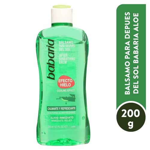 After sun Babaria efecto hielo - 200 ml