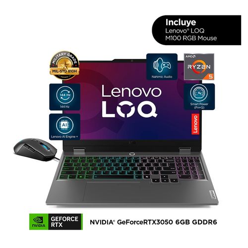 Laptop Lenovo LOQ R5 16Gb 512S SD, W11H