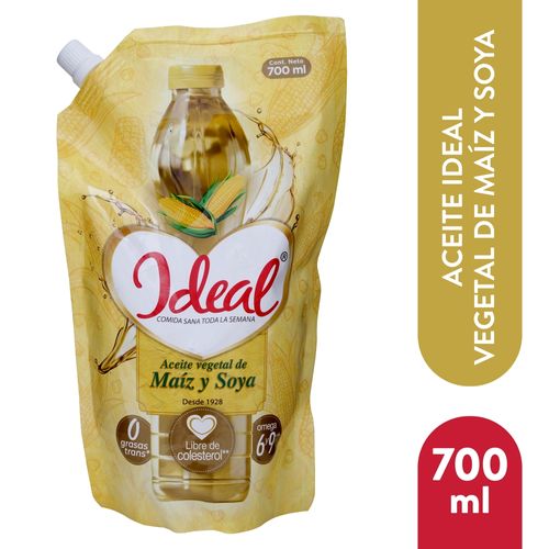 Aceite Ideal Maiz doypack - 700 ml