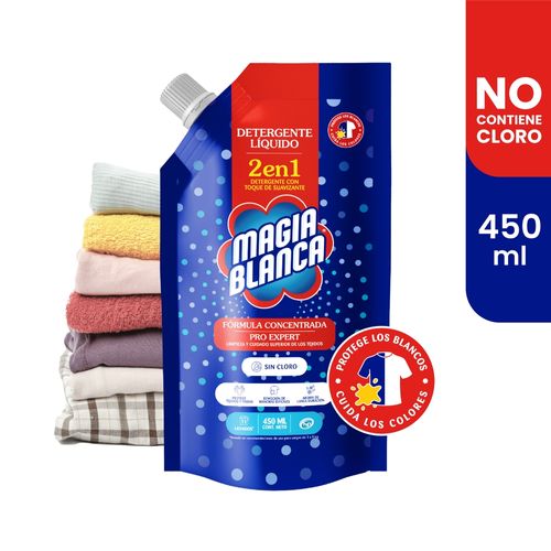 Detergente Magia Blanca líquido - 450 ml