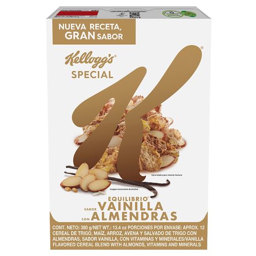 Cereal Kelloggs Special K Vainilla con Almendras - 380 g
