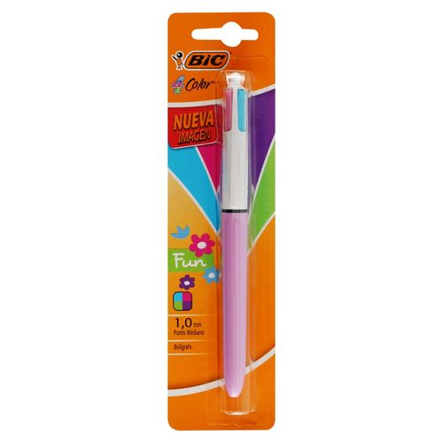 Bolígrafos Bic Fashion  - 4unidades