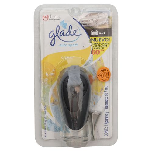 Auto Sport Glade Citrus Aparato 7 ml
