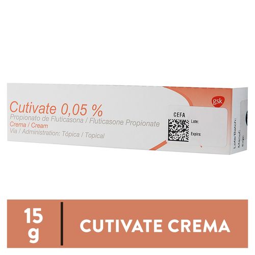 Crema Glaxo Smithkline Cutivate 0.05% - 15 g