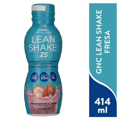 Total Lean Shake Gnc Sabor A Fresa - 414 ml