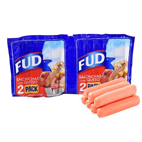 Salchicha Con Queso Fud 2 Pack - 908 g