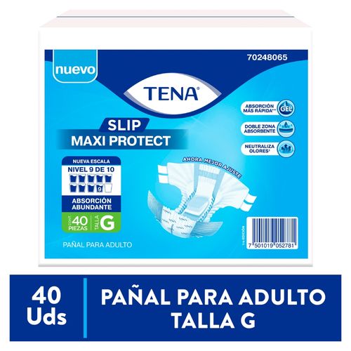 Pañal para adultos Tena slip maxi protect G - 40 Uds