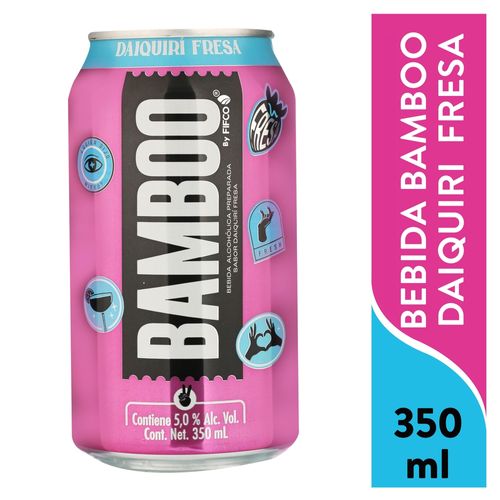 Bebida Bamboo Daiquiri Lata 350 ml