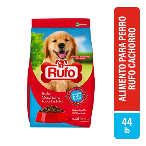 Comida Rufo Para Perro Cachorro - 44lbs