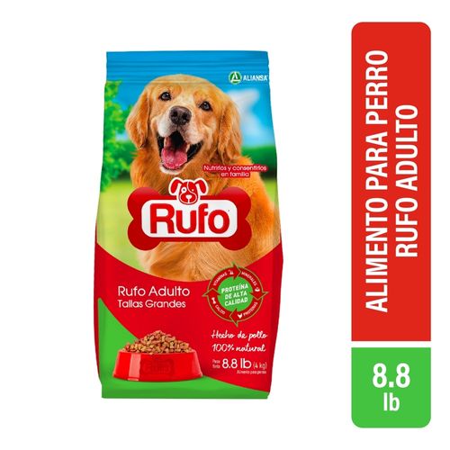 Alimento Rufo Perro Adulto Sabor Pollo - 8.8lbs