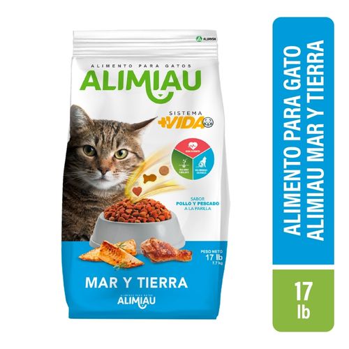 Alimento Alimiau para Gatos Mar Y Tierra - 17 lb