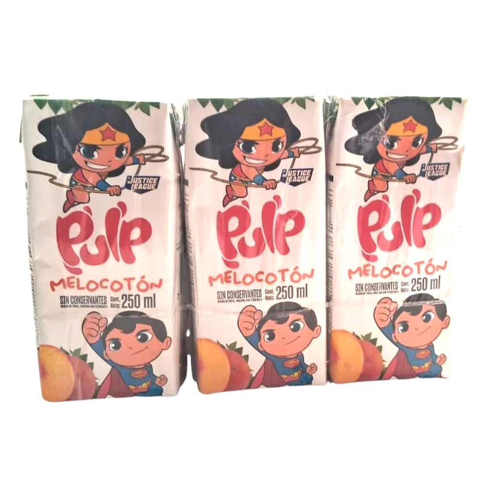 Comprar Néctar Pulp melocotón 6 pack -250 ml | Walmart El Salvador ...