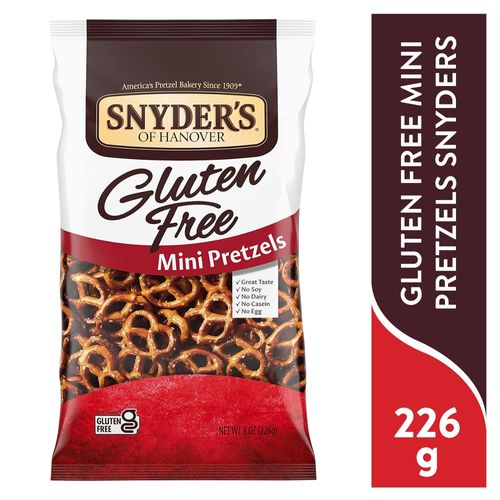 Gluten Free Mini Pretzels Snyders 226 Gr