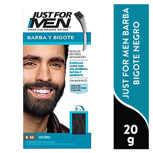 Just For Men Barba Bigote Negro 28grs