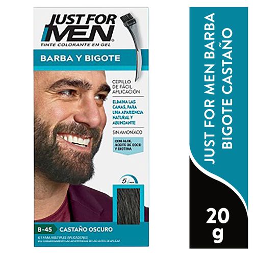 Just For Men Barba Bigote Castano 28grs
