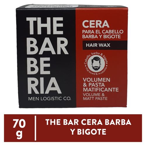 Cera The Barberia para el Cabello, Barba Y Bigote - 70 g