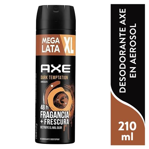 Deo Axe Aer Dark Temptation Xxl 210Ml