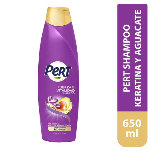 Shampoo Pert Keratina y Aguacate - 650 ml