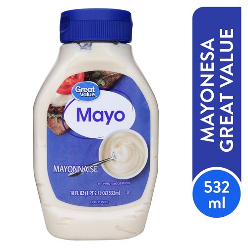 Mayonesagreat Value Squeeze - 532 ml