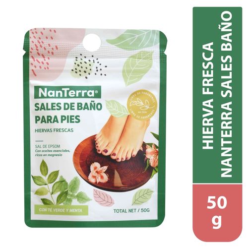 Sales de baño Nanterra Hierva Fresca - 50 g