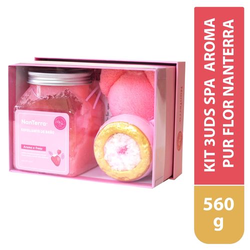 Kit Spa Nanterra Aroma Pura Flor - 560 g