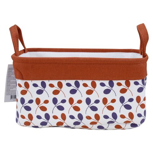 Cesto Rectangular Tela 38x28x24 cm