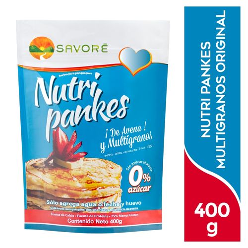 Harina Savoré Nutri pankes de Avena y Multigranos - 400 g