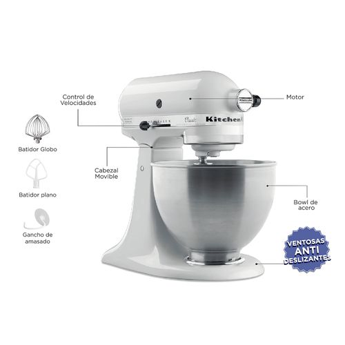 Kitchenaid Batidora De Pedestal 4 5Qt