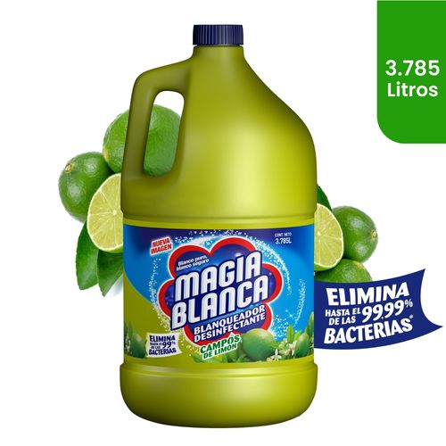 Cloro Magia Blanca, Limón - 3785 ml