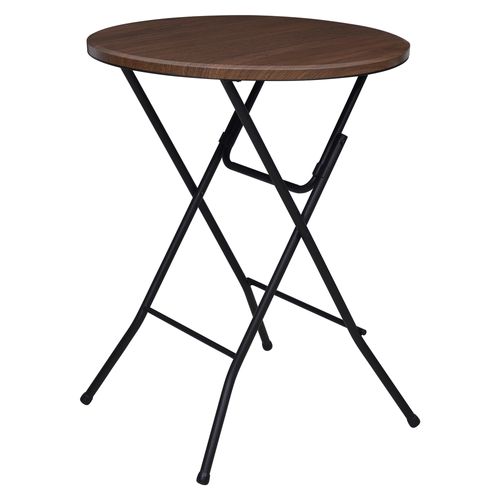 Mesa Mainstays Plegable Redonda Color Madera