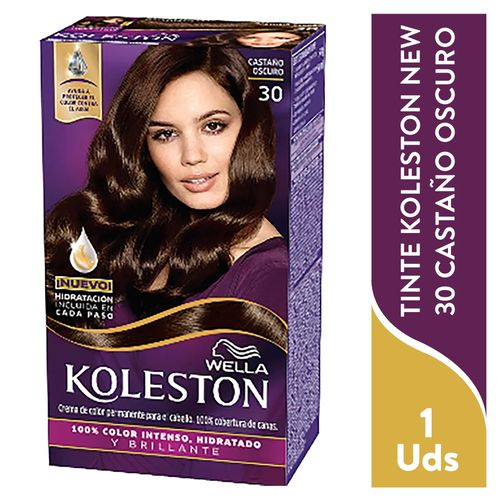 Tinte Koleston New 30 Castaño Oscuro - 75 g