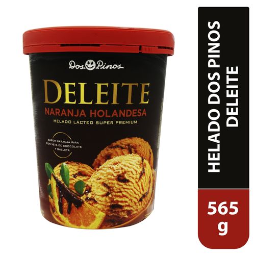 Helado Dos Pinos Deleite Naranja - 565 g