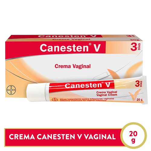 Tratamiento Canesten V Crema Vaginal - 20 g