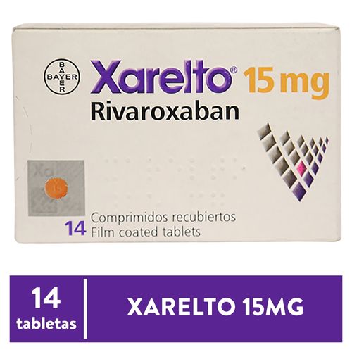 Xarelto Bayer Healthcare 15Mg 14Comp