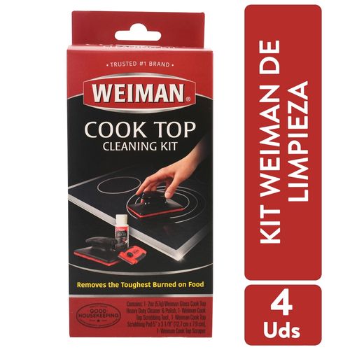 Kit Para Limpiar VitroCerámica Weiman - 1 Unidad